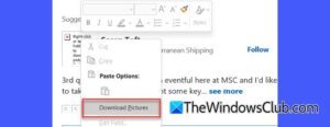 outlook cannot view images in email