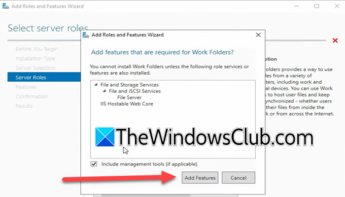 deploy Work Folders in Windows Server