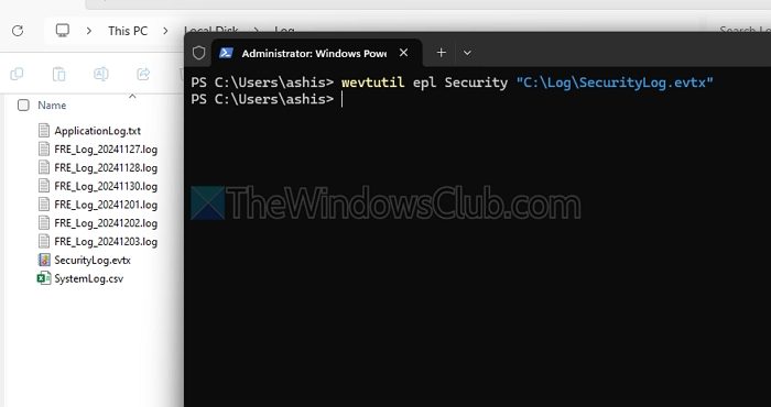 Security Log Windows