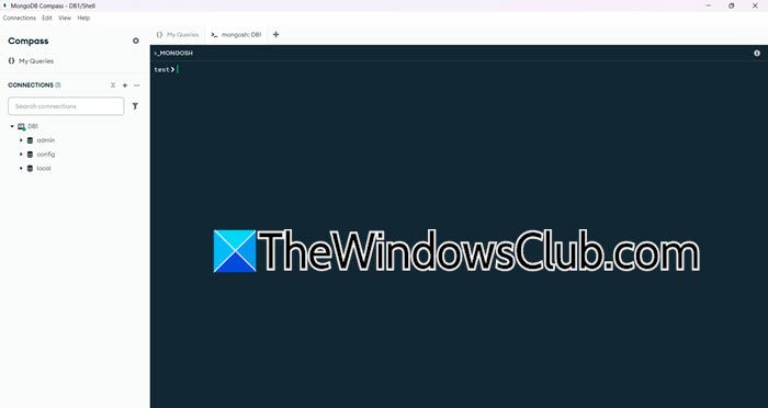 install MongoDB 