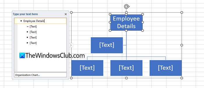 Creating Mind Map using SmartArt