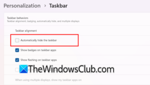 Taskbar is hiding behind programs in Windows 11