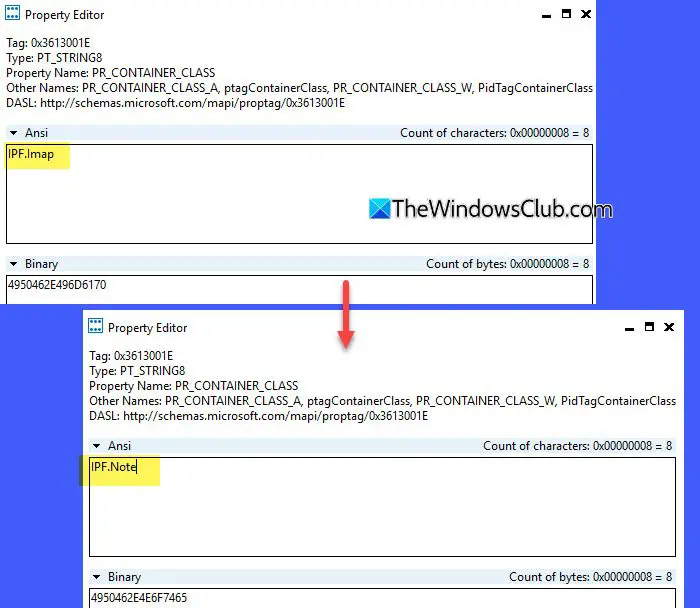 MFCMAPI Property Editor