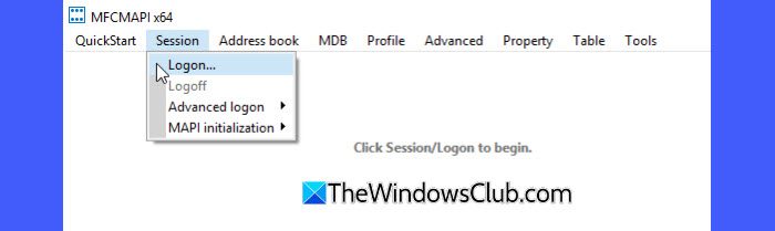 MFCMAPI interface
