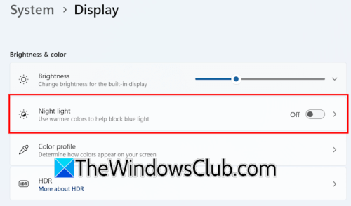 How to reset Display settings in Windows 11
