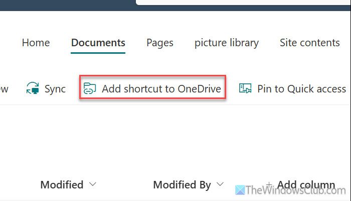 Add sharepoint file explorer windows