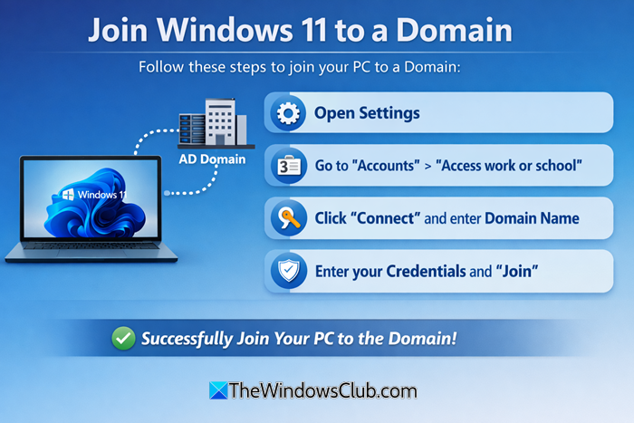join Windows 11 to a Domain