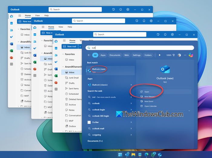 open multiple instances of Outlook