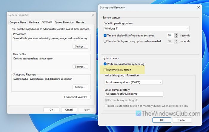 Windows 11 restarting instead of shutting down