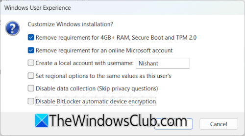 how to install windows 11 on unsupported hardware using rufus