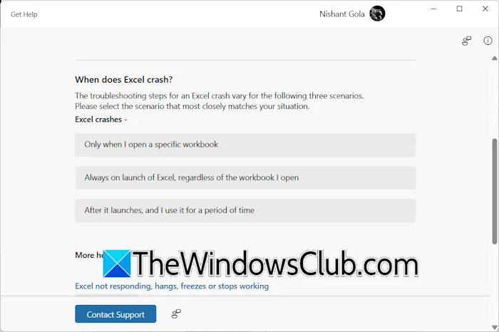 When does Excel crash When does Excel crash