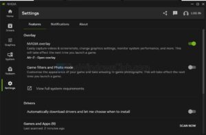 Supported game is required to use this feature NVIDIA GeForce Experience