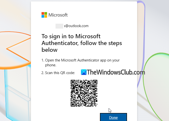 QR Code - Authenticator