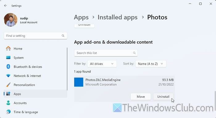 Microsoft.Photos.exe high memory usage in Windows 11