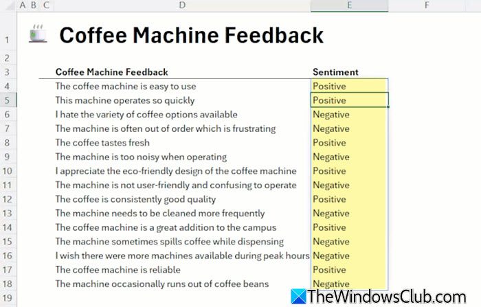 How to use COPILOT function in Excel?