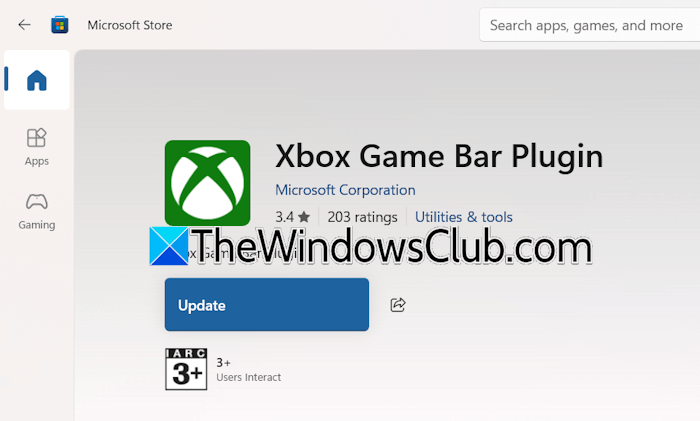 Update Microsoft Store app