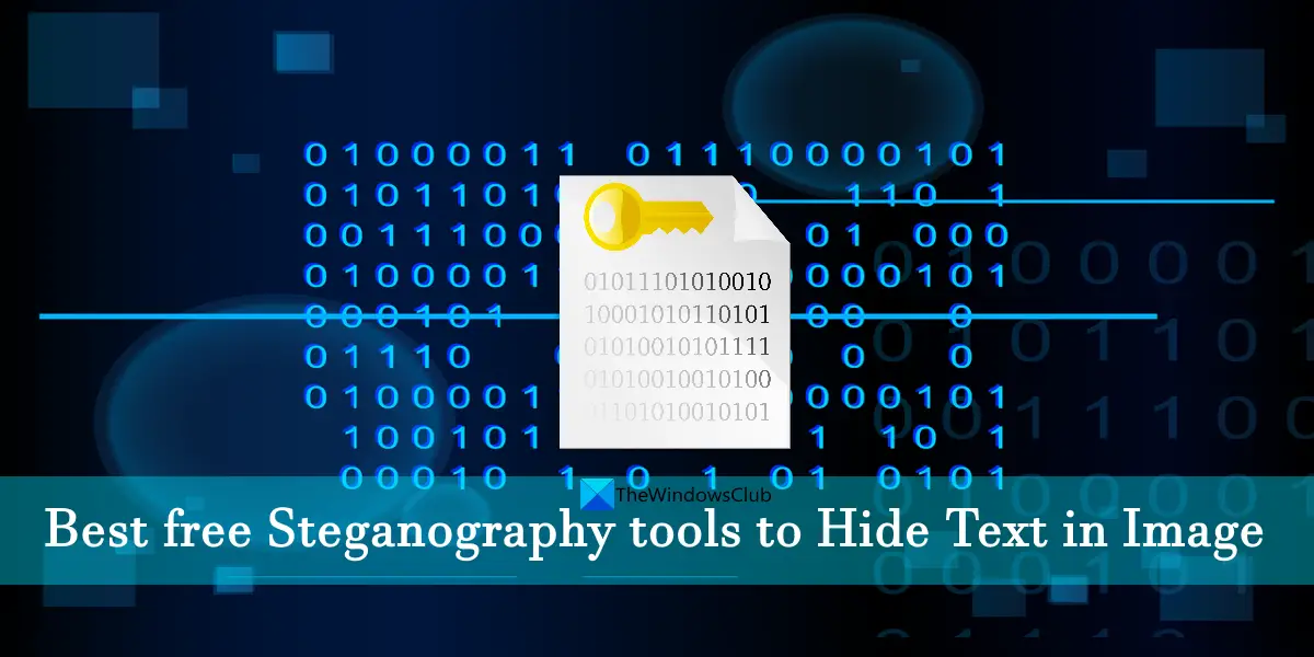 free steganography tools to hide text in image
