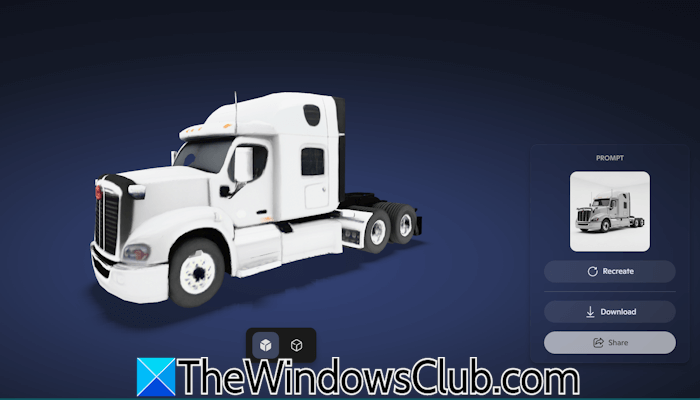 3D model of a truck 3D model of a truck
