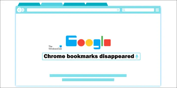 Chrome bookmarks disappeared or not showing up