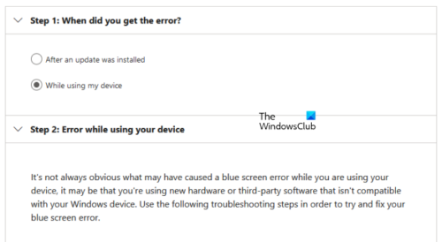 Online Blue Screen Troubleshooter Online Blue Screen Troubleshooter