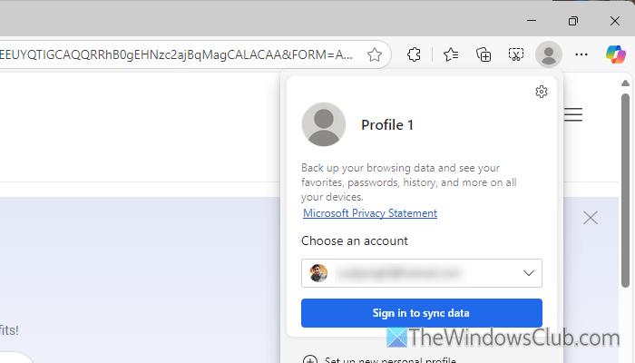 Unable to add webpage to Collection in Microsoft Edge