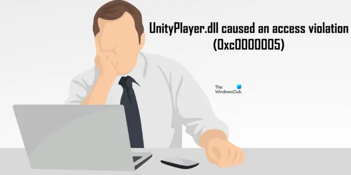 UnityPlayer.dll caused an access violation (0xc0000005)