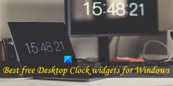 best free desktop clock widgets for windows