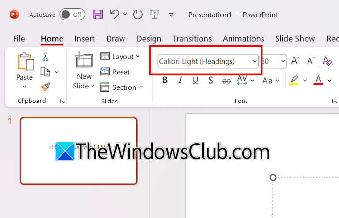 Change font style in PowerPoint Change font style in PowerPoint