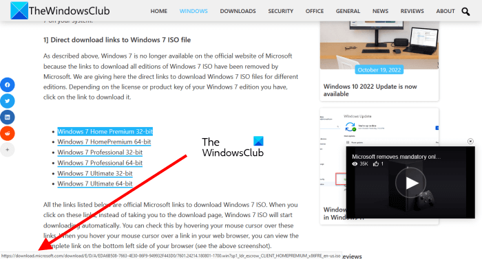 Download Windows ISO Download Windows ISO