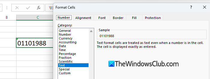 Number stored as Text Number stored as Text