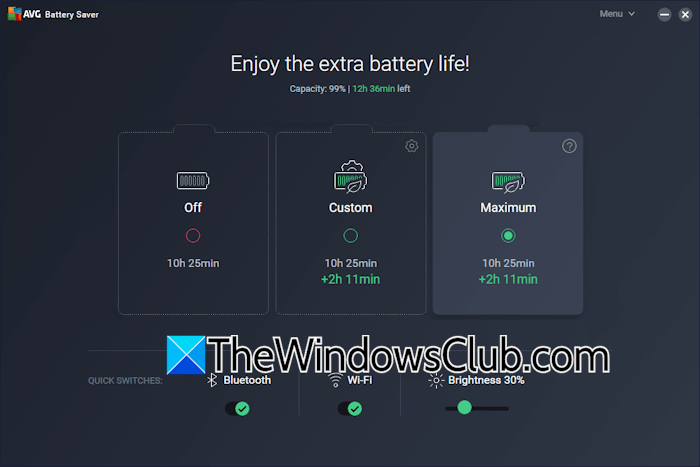 AVG Battery Saver AVG Battery Saver
