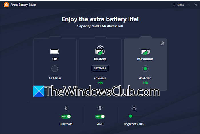 Avast Battery Saver Mode Avast Battery Saver Mode