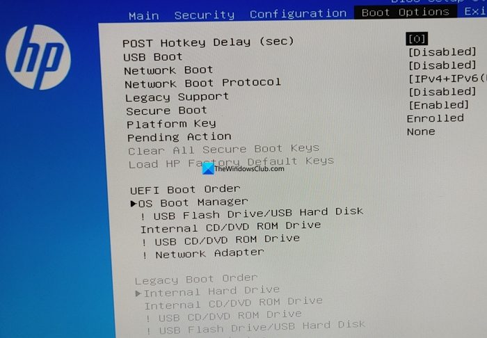 BIOS drives