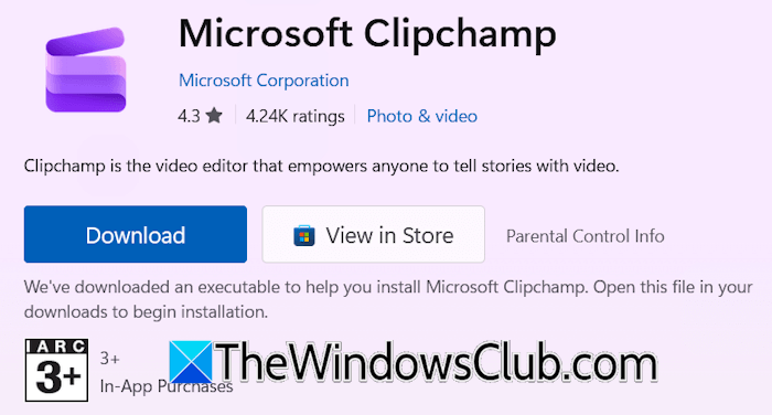 Download Microsoft Clipchamp Download Microsoft Clipchamp