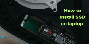 how to install ssd in laptop windows 11