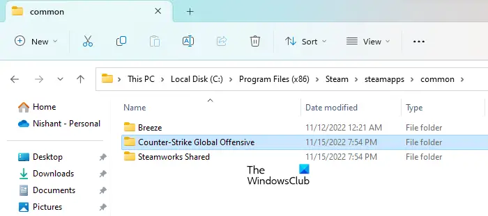 Launch the game outside Steam