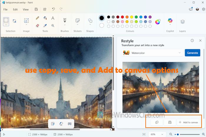 copy save add to canvas options copy save add to canvas options