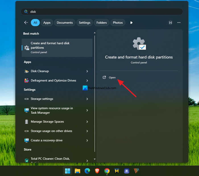 disk management utility