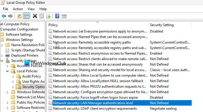 LmCompatibilityLevel Keeps changing or Not changing