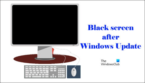 Black Screen after Windows Update in Windows 11