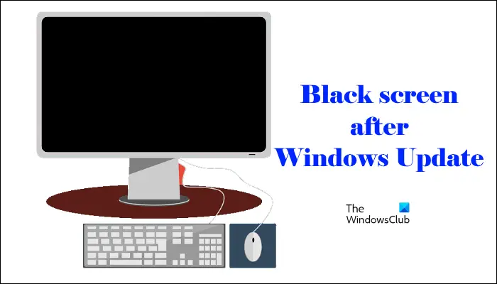 Черный экран после обновления Windows