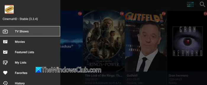 Use CinemaHD Use CinemaHD