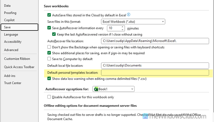 Word, Excel, PowerPoint automatically reset settings on exit