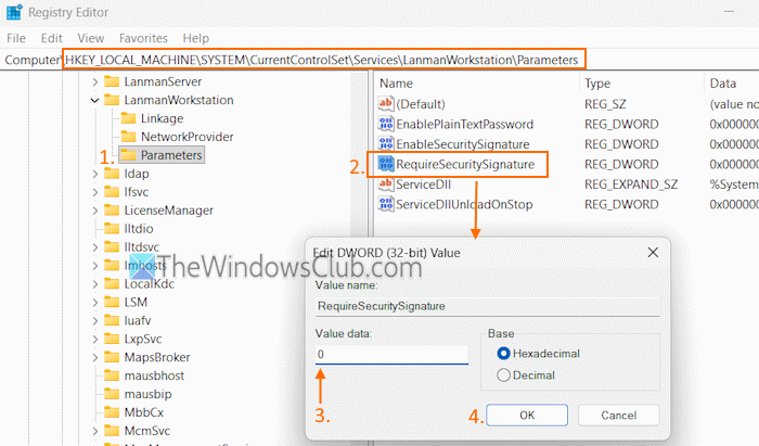 configure smb policies registry editor configure smb policies registry editor