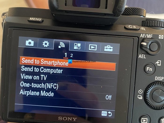 data transfer to computer from camera