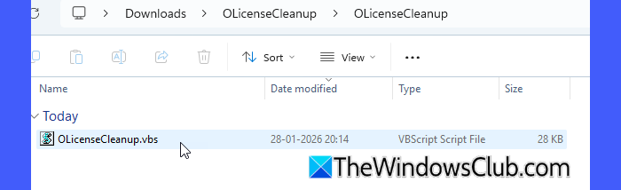 OLicenseCleanup OLicenseCleanup