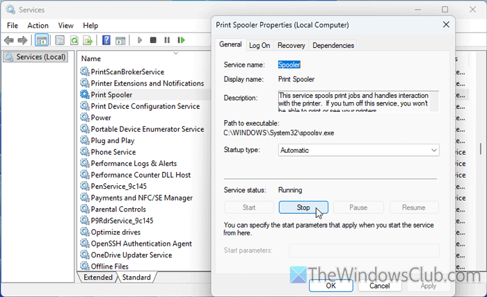 Print to OneNote not working in Windows 11