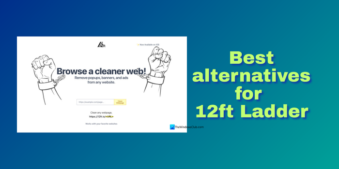 best alternatives for 12ft Ladder