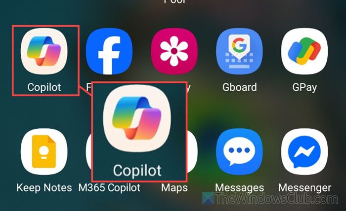 Copilot not working on Android