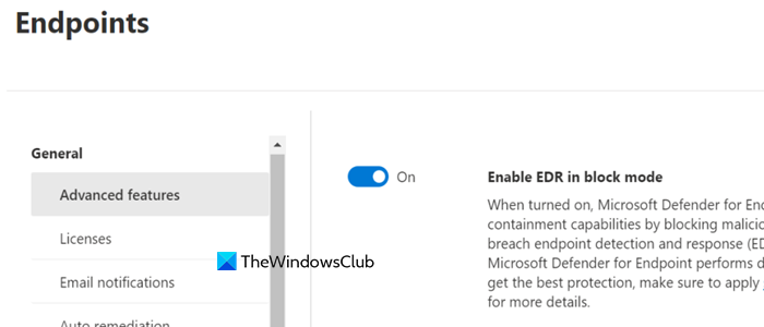 deploy Defender for Endpoint in Passive mode